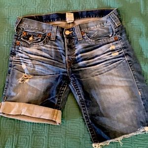 True Religion Riley denim shorts